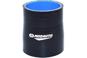 M MODAUTO MODAUTO Manguera de Silicona Acoplador, Tubo de Silicona Reductor, Universal, 3/4 Capas, Alto Rendimiento, Modelo E356E, Diametro 51-76 mm