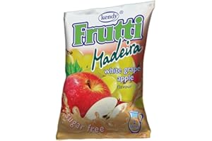 KENDY, Frutti, Aromatizzatore d'Acqua, Senza Zucchero, Zero Calorie, 32 bustine al gusto Madeira