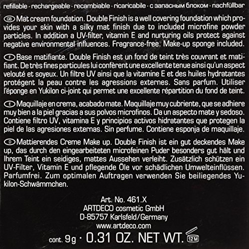 Artdeco Make-Up femme/woman, Double Finish Nummer 8 Medium cashmere (9g), 1er Pack (1 x 9 g) - 2