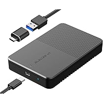 WAVLINK Boîtier de Disque Dur Externe USB 3.0 pour HDD SSD SATA I/II/III 3,5 Pouces jusqu'à 10