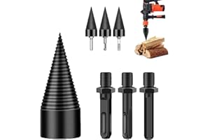 GLSAYZU Festberg Bohrer Holzspalter Original, Festberg Bohrer das Original, Festberg-Bohrer fur Spaltet Holz In Sekunden (32mm Bohrer)