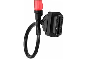 Goliton Cavo diagnostico OBD2 OBDII 6 Pin a 16 Pin compatibile con moto Honda