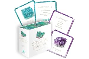 Crystal Flashcards: Full-color Cards With Metal Ring-hold