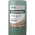 AGRI Plus Bache Foin 9,8 X 25 M - Sans Clous I Protection Foin 160 G/m² Polypropylène I Bache Pour Paille Très Résistante Pour Protection Durable