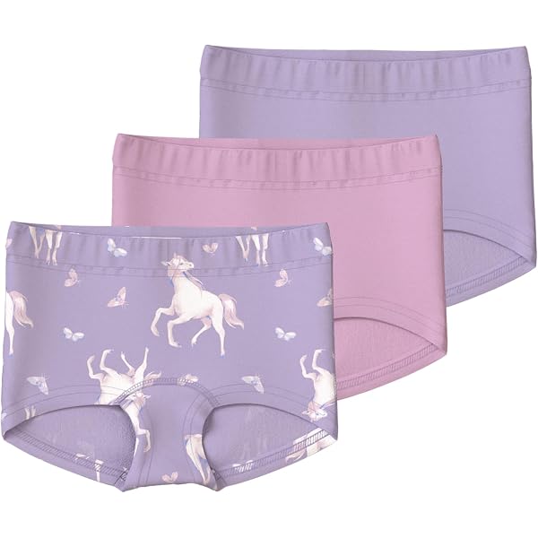 Mutandine Hipster NAME IT 6 Pezzi – Stampa AOP Noos, Jersey Morbido, Per Bambine E Ragazze