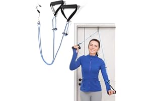 SEESUNO Shoulder Pulley Over the Door Physiotherapy at Home, Shoulder Exercise Pulley for Rotator Cuff Rehab
