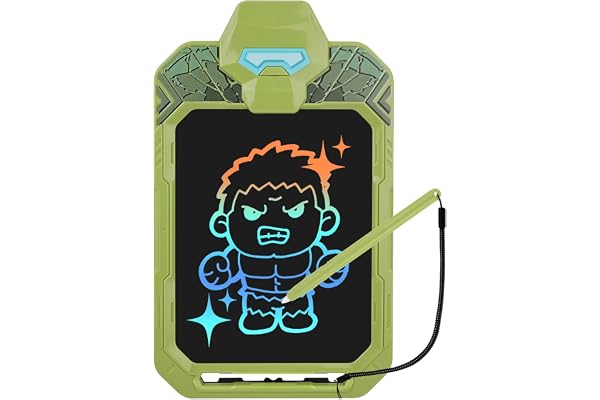 NOBES Ardoise Magique, Tablette Dessin Enfant 10 Pouces, LCD Tablette D'écriture, Noël Petits Cadeau Jouet Enfant 3 4 5 6 Ans Garçons (Vert)
