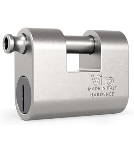 VIRO MONOLITH Candado Antirrobo De Acero Blindado - Ancho 87 Mm | Leroy