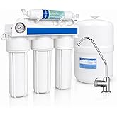 Bbagua EUR-50 &ndash; 5 Stage Reverse Osmosis Equipment for Home | Reduces Lime, Chlorine and Salts | Low Mineralization Purified W