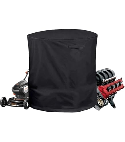 Wasserdichte Häcksler-Abdeckung 85x110cm - Schutz Für Holzhäcksler Gegen Schnee & Staub