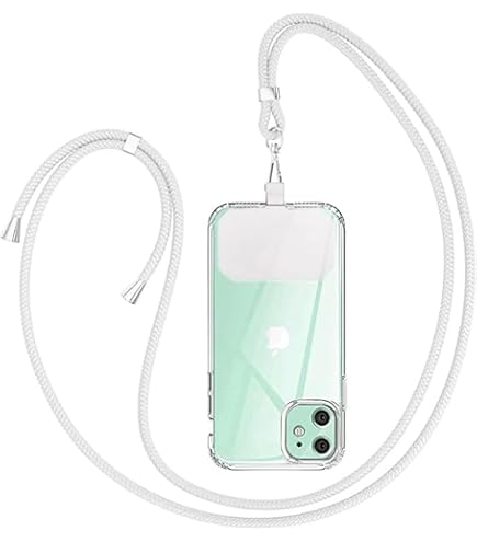 SELENCIA Universeel telefoonkoord ketting | Zilver Telefoonkoord