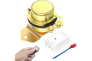 COCAR Staccabatteria per auto telecomando Scollegare con cavo di collegamento positivo CC 12V Relè a scatto Elettrovalvola elettromagnetica Terminale principale