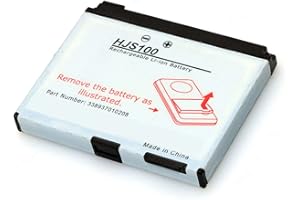 Ukkipower HJS100 338937010208 Replacement 3.7V 900mAh Battery Compatible With Becker GPS Navigation HJS100 HJS-100 Map Pilot