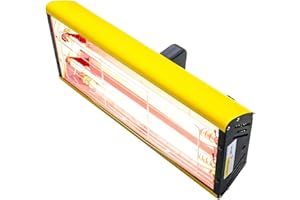 DATOUBOSS 2000W Lampe de Durcissement de Peinture Infrarouge de Cuisson à Main Lampe de Séchage de Peinture Infrarouge de Réparation de Carrosserie