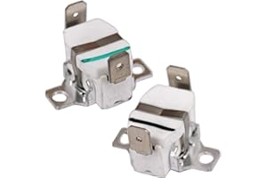SPARES2GO Juego de termostatos térmicos para secadora compatible con Whirlpool (2 unidades)
