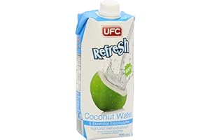 UFC REFRESH UFC 100 Percent Refresh Coconut Water 500 ml (Pack of 6)