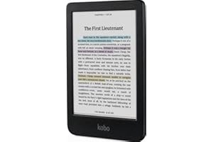 Kobo Clara Colour | Colour eReader | 6" Glare-Free Colour and Ink Kaleido 3 Display | Dark Mode Option | Waterproof | Audiobooks | 16GB of Storage (Black)