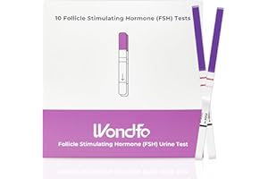 Wondfo 10x Test de Ménopause FSH test pour les femmes Test de fertilité à domicile