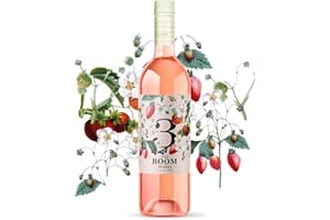 KURATED BY KOMERZ Fruit Boom Strawberry Fizzy Blend, Natural Strawberry & White Wine Cocktail, Unique, Bubbly Aperitif, Serve Chilled for Best Experience, 750ml