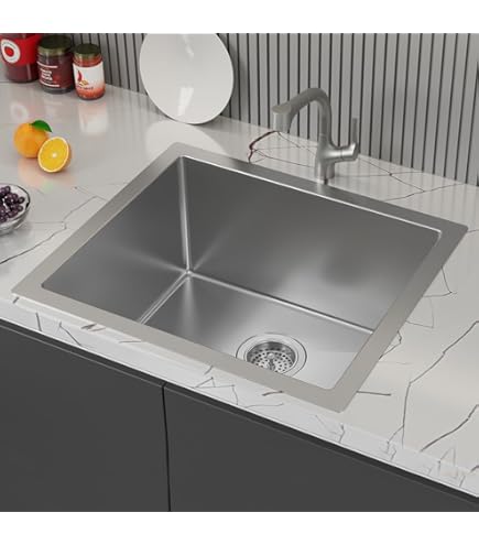 FRANKE RSX 611-91 3 1/2 Sink, Silver, Steel Finish : Amazon.in