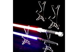 KAFENDA Lichtschwertständer, Acryl-Schwertständer, Display-Sammlung und feste Halterung, geeignet für alle Lichtschwerter