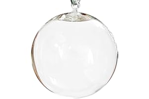 Ozdoba do zawieszenia Kula do zawieszenia z przezroczystego dmuchanego szkła średnica ok. 10 cm Oberstdorfer Glashütte