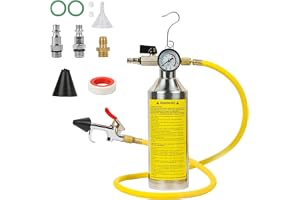 PARAOUTIL AC bilsköljningssats - AC Flush Car luftkonditioneringssystem kit med sköljpistol bilsats AC luftkonditionering spo