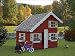 Produktbild Kinderspielhaus Kalmia K5 inkl. Fußboden, naturbelassen - 16 mm Blockbohlenhaus, Grundfläche: 3,80 m², Satteldach