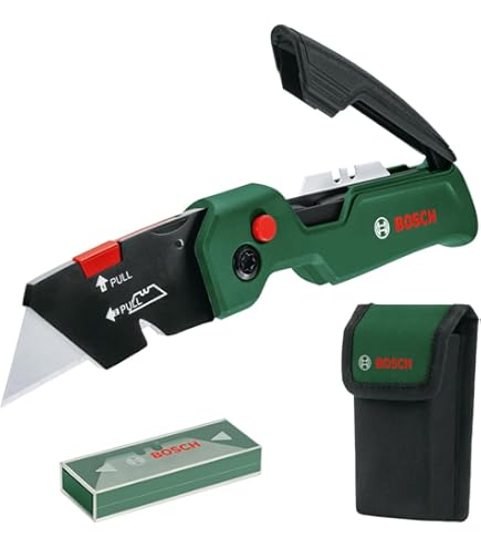 KS Tools 907.2220 Klapmes met slot en gordelsnijder