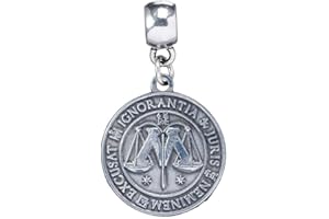 THE CARAT SHOP The Carat Kup oficjalną licencjonowaną biżuterię Harry'ego Pottera – zawieszki z suwakiem, Metal