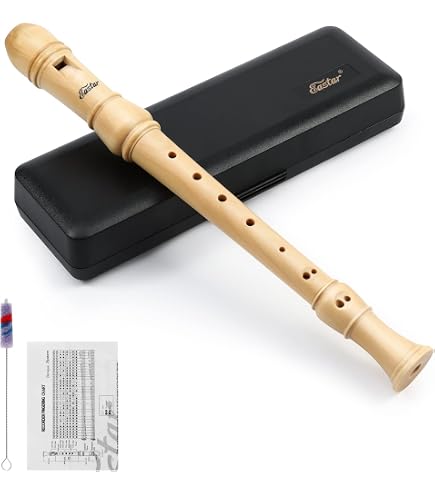 Flute for Kids - Instrument musical coloré de 30 cm - Jouet d'apprentissage pour débutant - Enregistreur de rythme - Jouet sonore - Pour filles et - Notes de mélodie