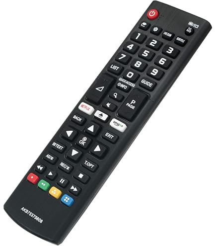 Télécommande De Remplacement Pour TV LG 47LW4500 - Modèle AKB72914044 - Marque Infrashop