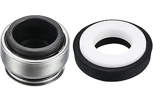 QUARKZMAN 12mm/0.5" ID Eau Pompe Mécanique Joint x 1 Kit Arbre Joint Remplacement pour Natation Piscine, Spa Pompe