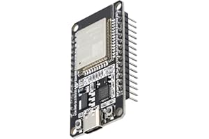 QIQIAZI ESP32 USB C con chip CP2102, ESP32 NodeMCU placa de desarrollo ESP-WROOM-32 2,4 GHz WiFi WiFi + módulo Bluetooth para Arduino IDE