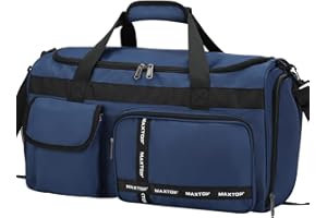 MAXTOP Sac de Voyage Femme Sac fourre-Tout de Weekend Sac de Voyage de Grande capacité avec Compartiment à Chaussures, Sac fourre-Tout de Gym avec séparation sèche et Humide