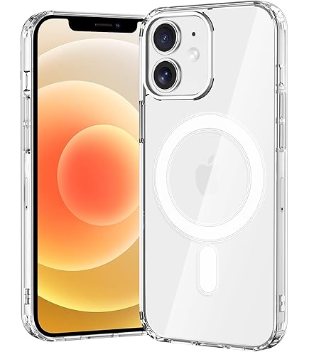 Custodia Trasparente Whioltl Per IPhone 12 E 12 Pro - Retro Rigido E Bordo TPU - Airbag Antishock - 4