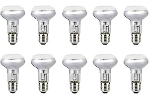 YIFENG 10Pack R63 42W Dimmable Spotlight Reflector Eco Halogen Light Bulb 60W Equivalent ES E27 240V