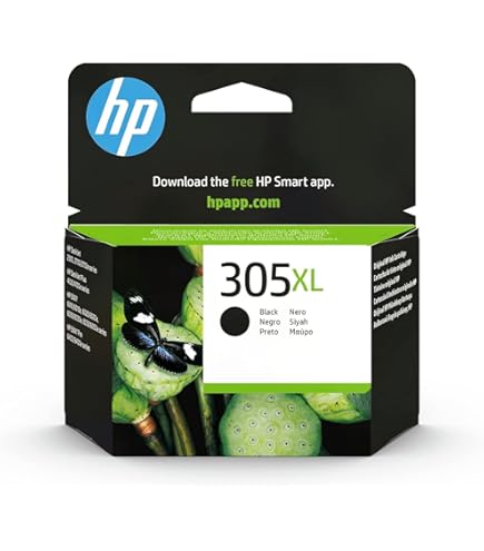 HP 305 2-pack Black Original Ink Cartridges (packing may vary