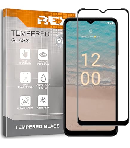 Mr.Shield Pellicola In Vetro Temperato Per Nokia G22 – 3 Pezzi – 9H – Anti Graffio E Anti Impronta - 4