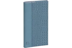 Exacompta - 17764E - Agenda semainier de poche Espace 17 Spiralé Duo Kaa - 9 x 17,5 cm - Janvier à décembre 2024 - Coloris assortis