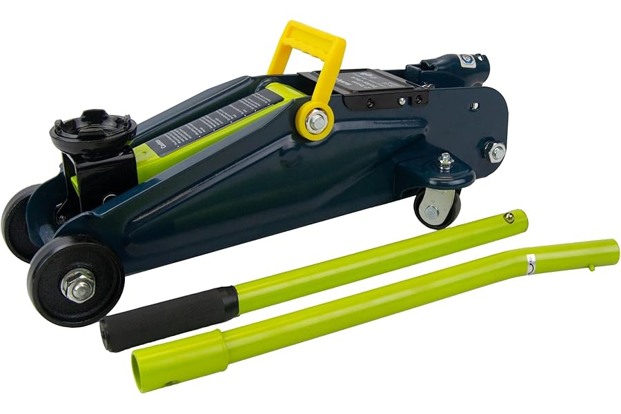 Sakura 2 Tonne Hydraulic Trolley Jack For Cars And Other Vehicles SS5191 - Lifting Range 135 X 330mm - TUV/GS Approved
