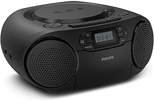 TAZ2500 Portabel CD-musikmaskin med kassettspelare, DAB+/FM-radio, Bluetooth 6.0, USB-uppspelning, Audio‑In, Dynamic