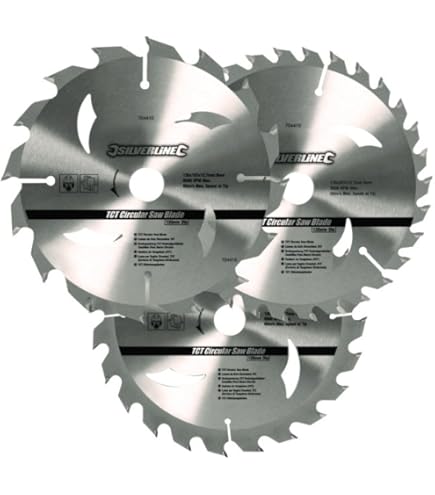 TCT13540T Saxton TCT - Hoja De Sierra Circular Para Madera (135 Mm X 12,7 Mm De Diámetro X 40T, Para Bosch Makita Dewalt