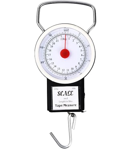 Balance De Pêche - 55 Lb / 25 Kg - Échelle à Ressort - Contrôleur De Poids Pour Poissons