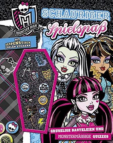 Preisvergleich Produktbild Monster High - schauriger Spielspaß: Mit gespenstisch coolen Stickern
