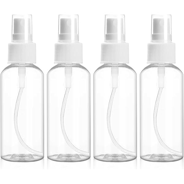 120 Mini-Sprühflaschen Aus Kunststoff - Transparent, 3 Ml, Für Parfüm, ätherische Öle, Reise