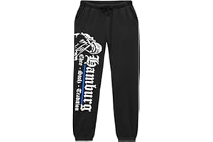 UGLYSHIRT Hamburg Ehre & Stolz Herren Jogginghose | Fussball City Hamburg Hose Skyline Sporthose | M1