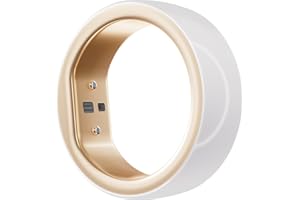 femometer Bague Connectée Femme, Suivi Santé des Femmes - Cycle Menstruel, Température Basale, Sommeil, Stress, SpO2, Fréquence Cardiaque et VFC - Abonnement Gratuit pour iOS et Android, Taille 8