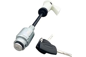 SUONE Bonnet Release Lock Latch Repair Kit Fit for Focus MK2 2004-2012 1343577 with 2 Keys