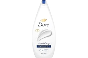 Dove Nourishing Body Wash Shower Gel Body Cleanser with plant-based moisturisers for softer, smoother skin after one shower 720 ml